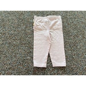 Kidgets Girls Pink Ruffle Leggings 0-3M